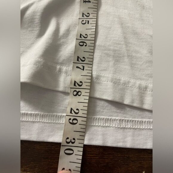 Travis Mathew Polo Shirt Mens Large White Lightweight Golf Casual Flex Striped - Picture 9 of 11